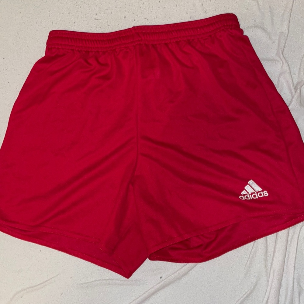 Red Adidas Athletic Shorts